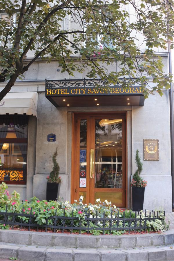 Hotel City Savoy Belgrado Esterno foto